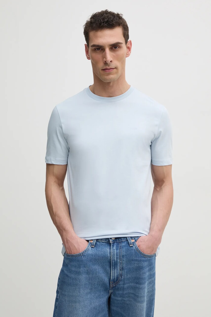 BOSS tricou din bumbac barbati, neted, 50468347