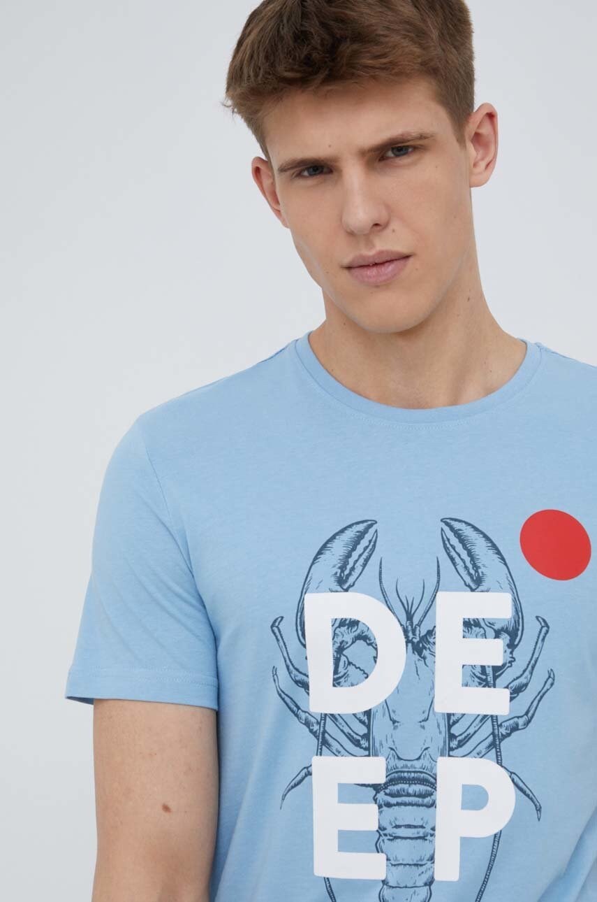 Outhorn tricou din bumbac cu imprimeu
