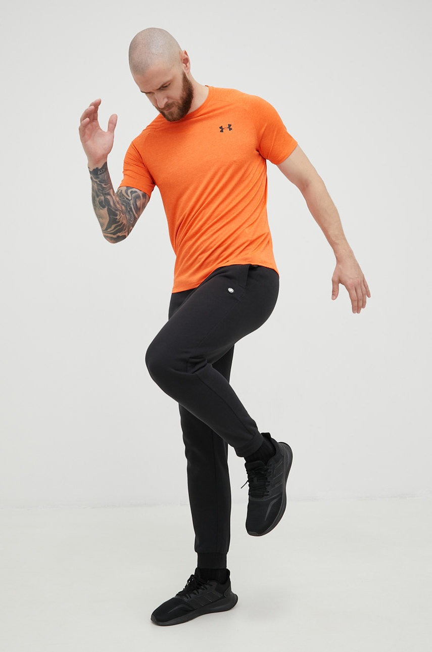 

Тренувальна футболка Under Armour Tech 2.0 колір помаранчевий однотонна