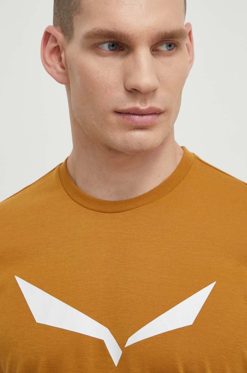 Αθλητικό μπλουζάκι Salewa Solidlogo φωτογραφία