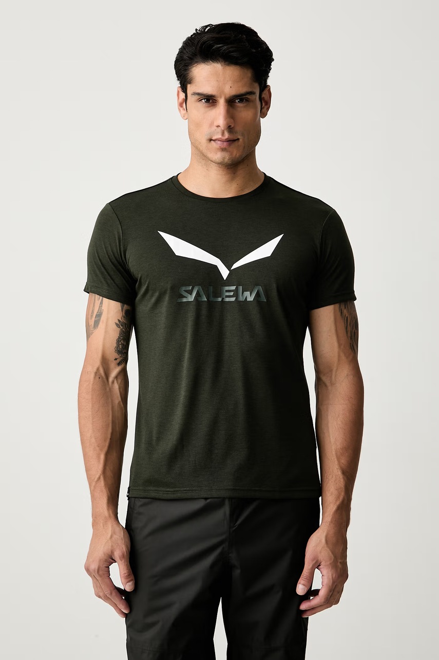 Salewa T-shirt trekkingowy męski Solidlogo Dry