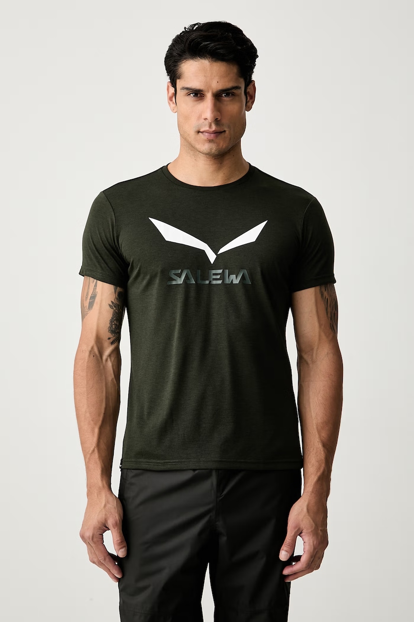 Salewa T-shirt trekkingowy męski Solidlogo Dry