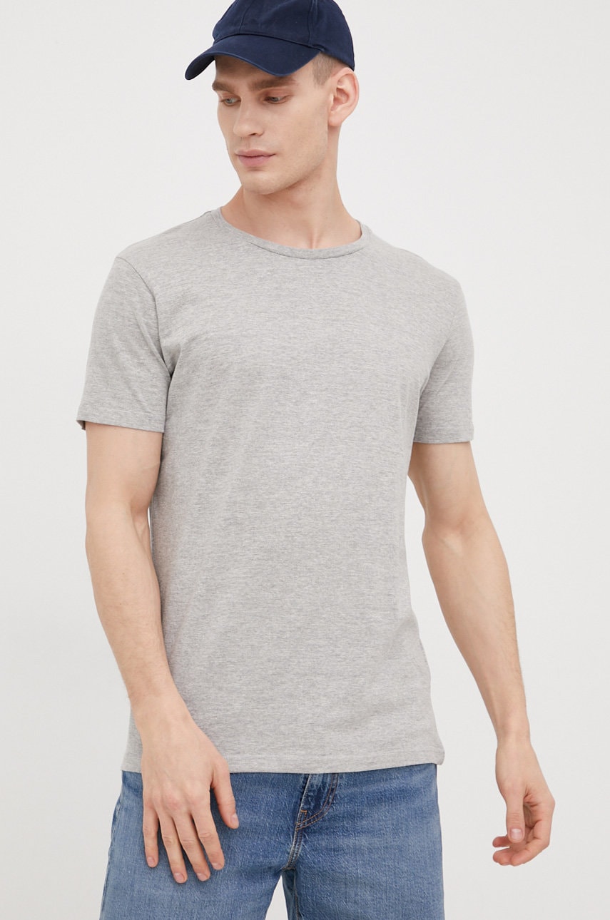 Brave soul tricou barbati, culoarea gri, melanj