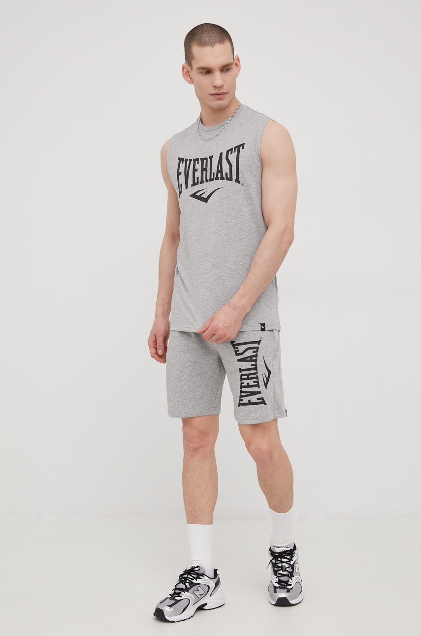 

Футболка Everlast чоловічий колір сірий
