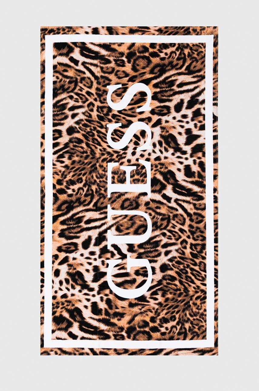 

Кърпа Guess в кафяво, Кафяв