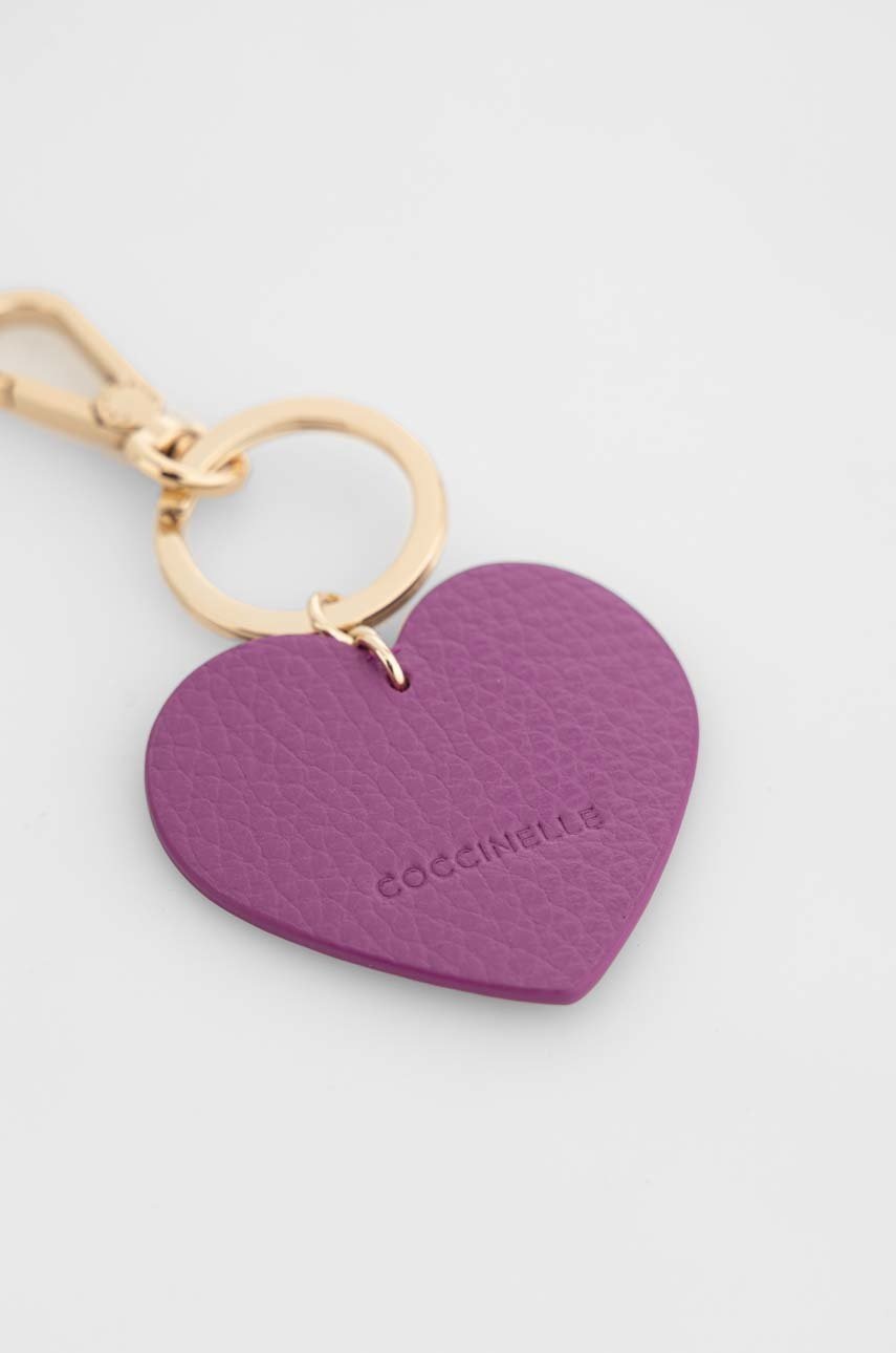 

Шкіряний брелок Coccinelle Little Heart