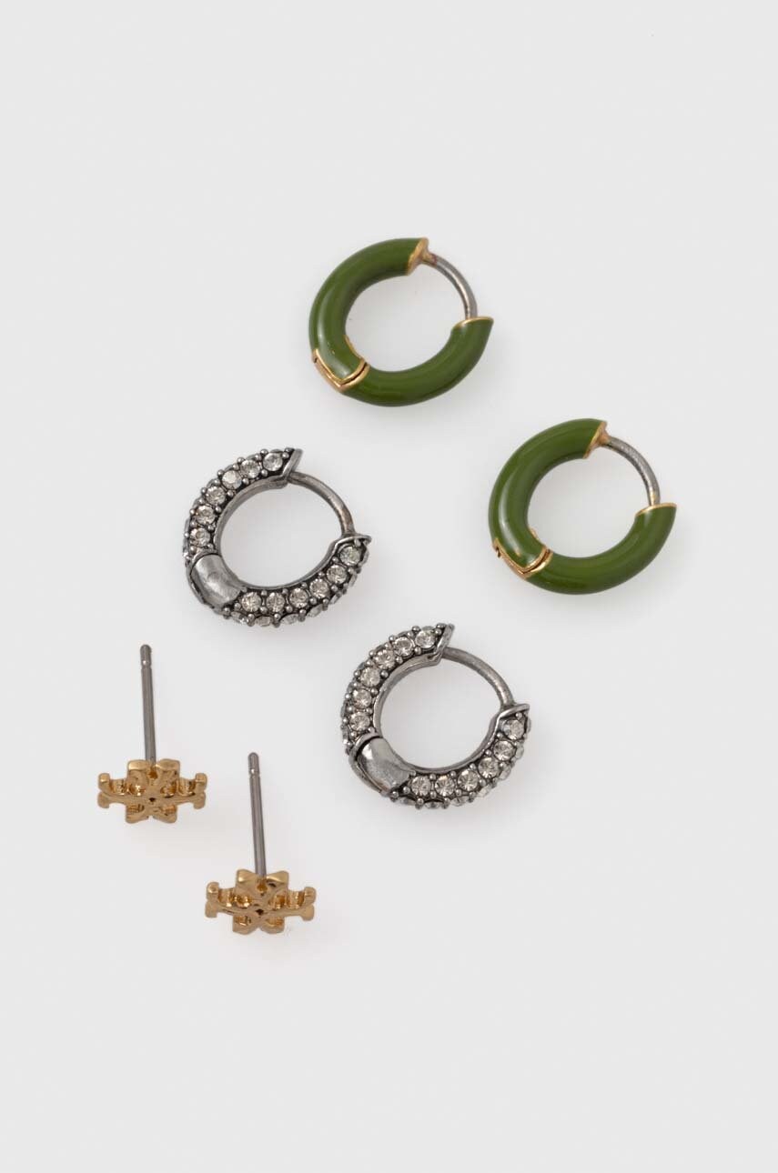 

Сережки Tory Burch 3 шт