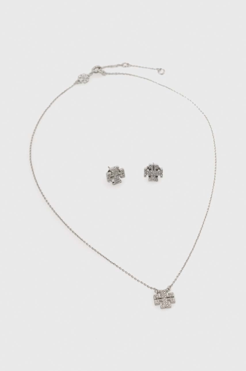 

Колие и обици Tory Burch, Сребърен