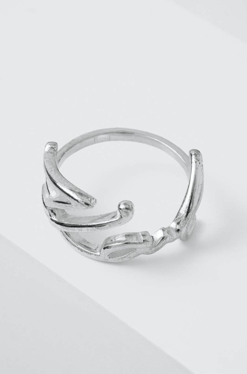 Stříbrný prsten Karl Lagerfeld - stříbrná -  Recyklované stříbro