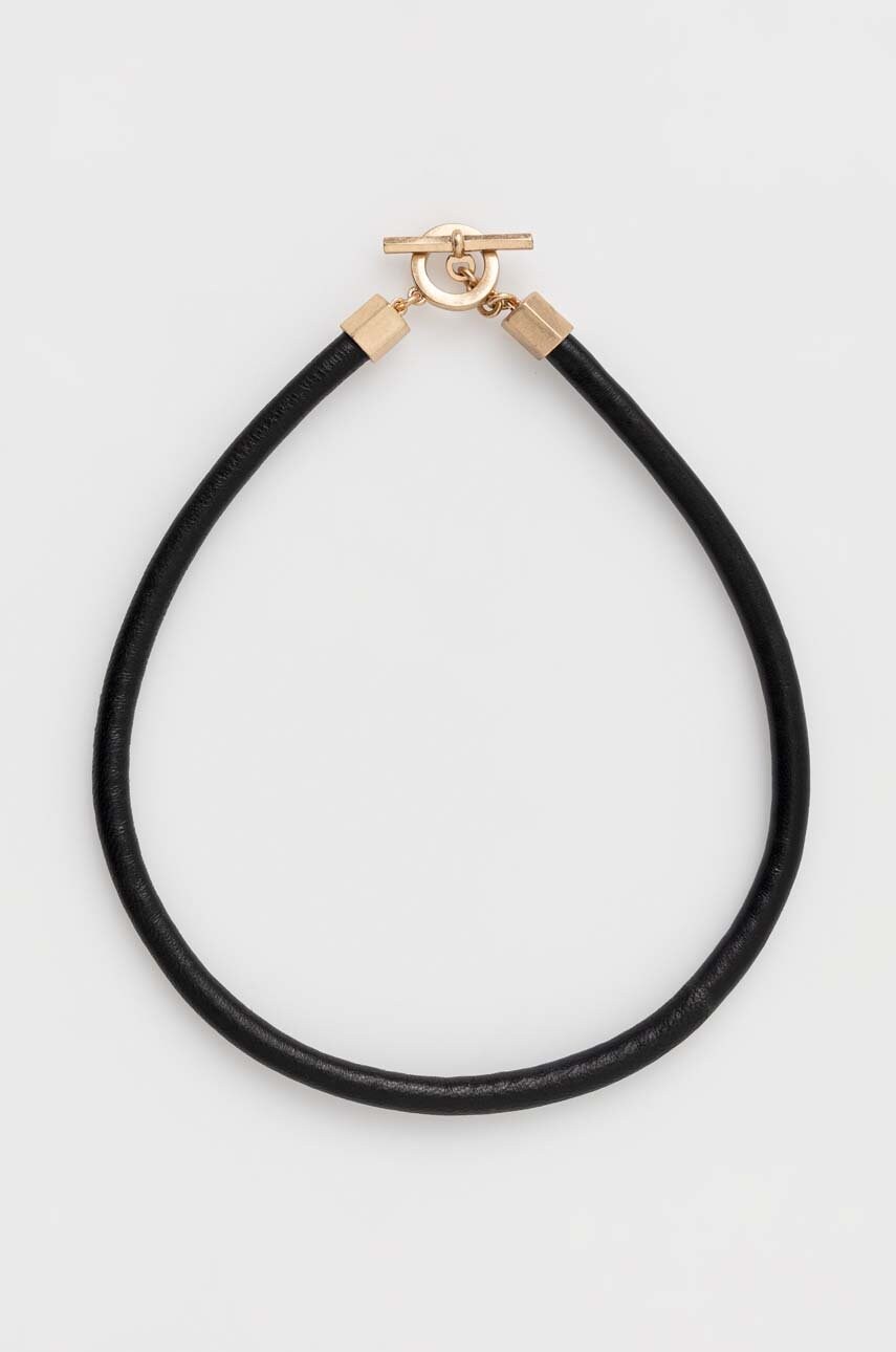AllSaints colier din piele