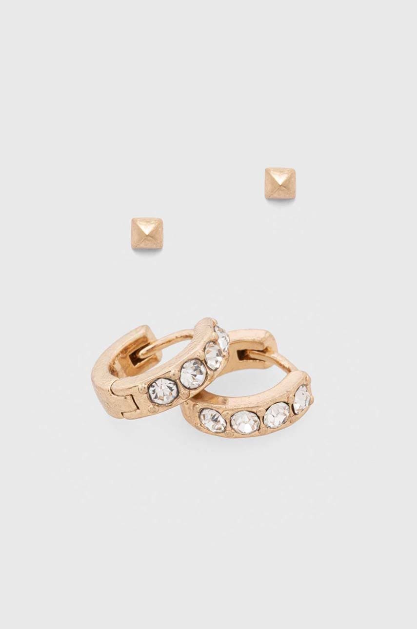 

Сребърни обици AllSaints (2 броя), Злато