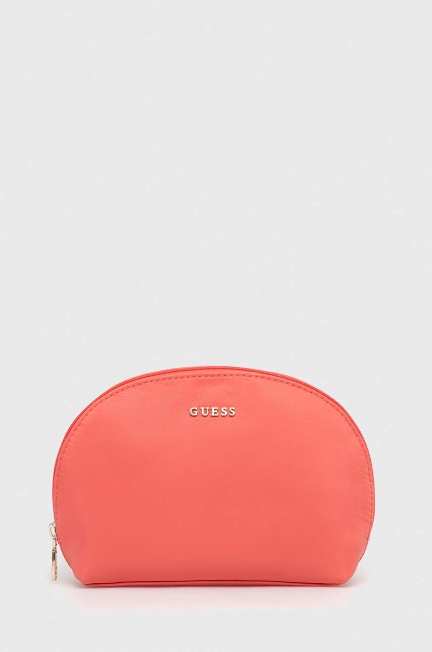 

Косметичка Guess цвет розовый