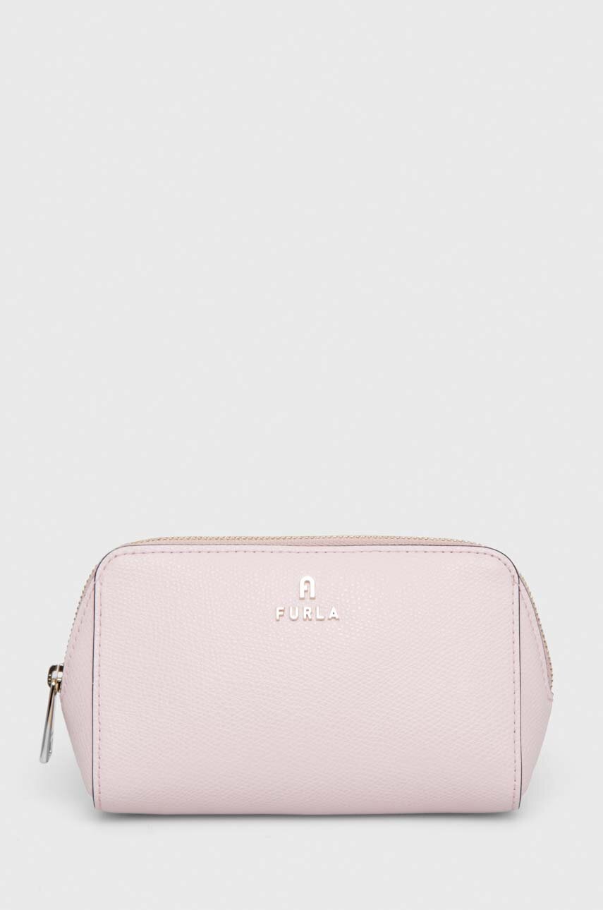 

Косметичка Furla 2-pack колір рожевий