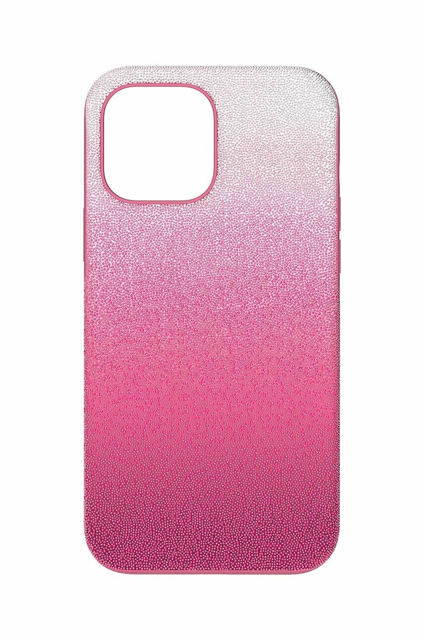 

Чохол на телефон Swarovski 5650836 HIGH 13 PRO MAX колір рожевий