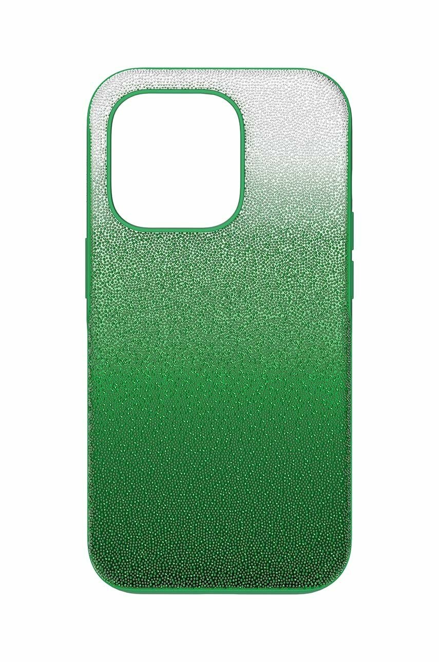 

Чохол на телефон Swarovski 5650677 HIGH 14 PRO колір зелений