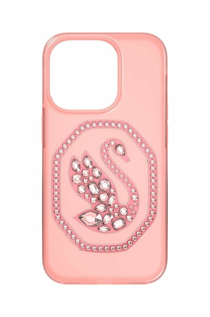 

Чехол на телефон Swarovski iPhone® 14 Pro цвет розовый