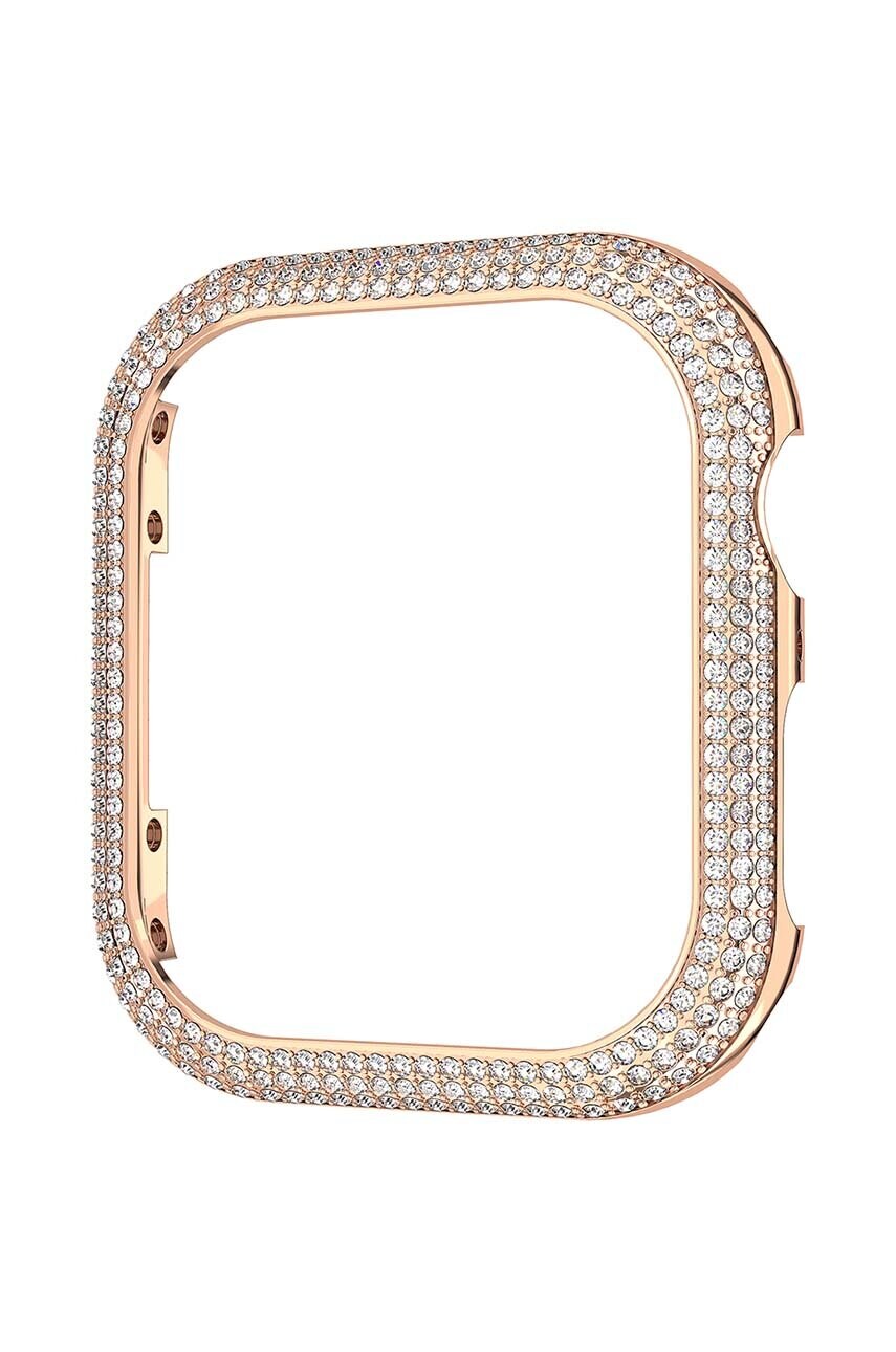 Levně Pouzdro na chytré hodinky Swarovski SPARKLING růžová barva