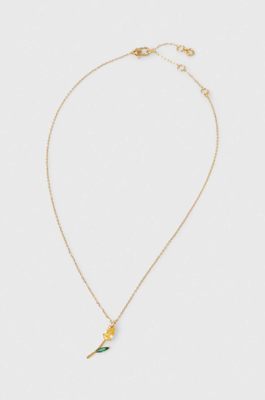 

Колие Kate Spade, Жълт