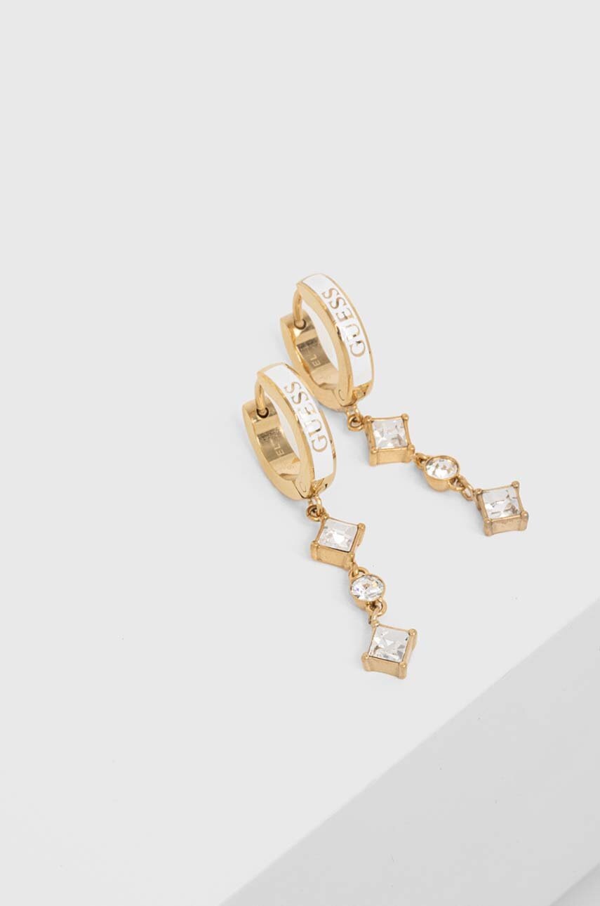 

Обици Guess, Бял