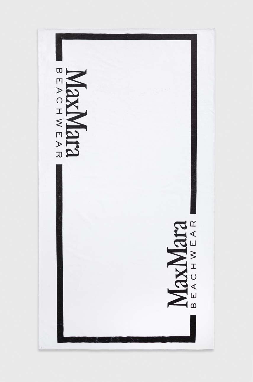 Max Mara prosop Beachwear culoarea albă Accesorii