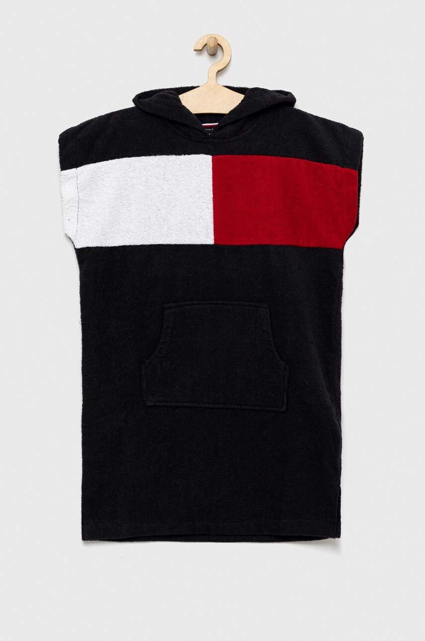 

Детское хлопковое полотенце Tommy Hilfiger цвет синий