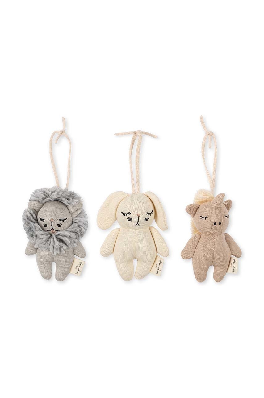 Konges sløjd pandantiv bebeluș 3-pack