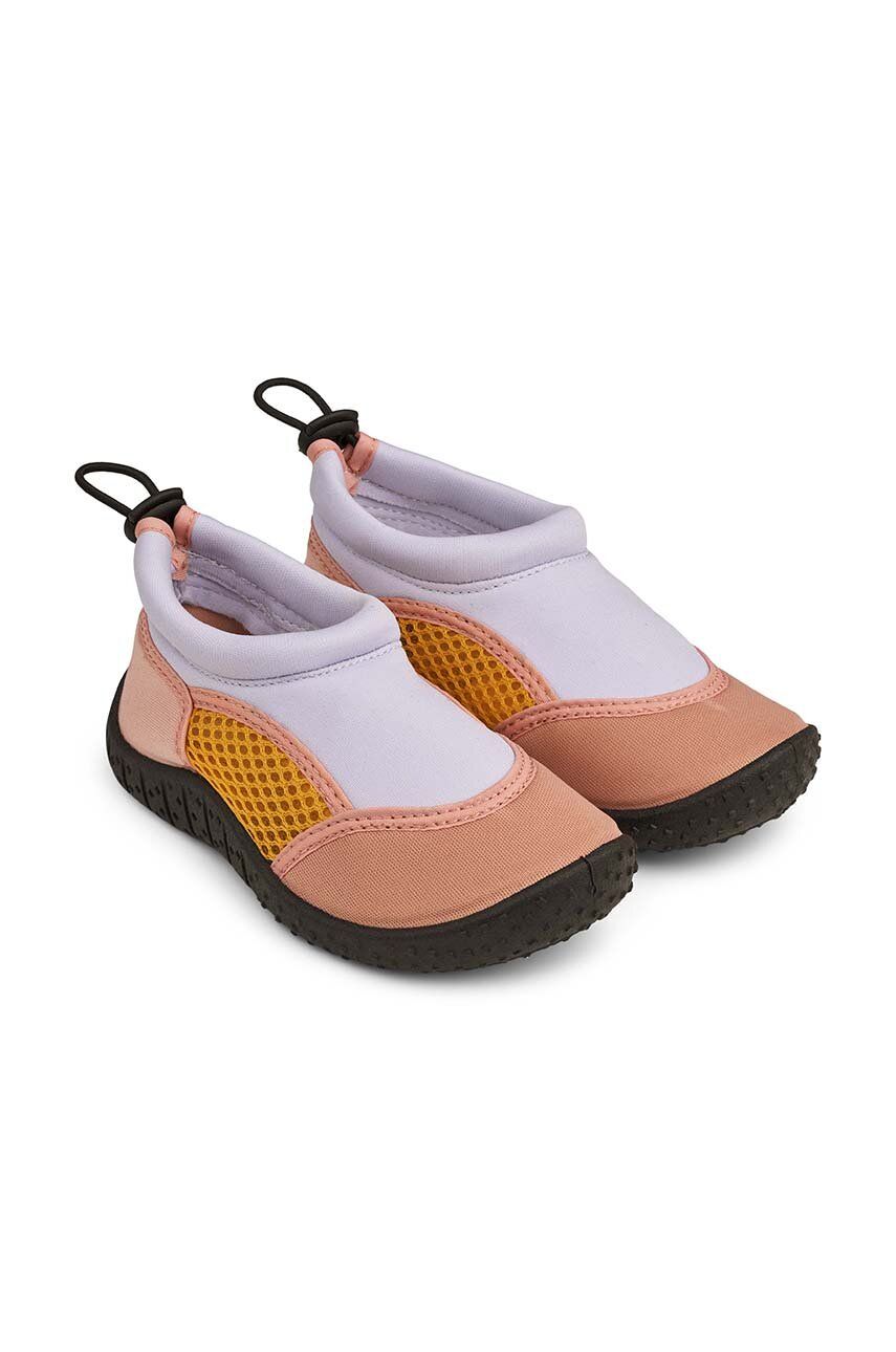 Dětské boty do vody Liewood růžová barva - růžová -  Textilní materiál