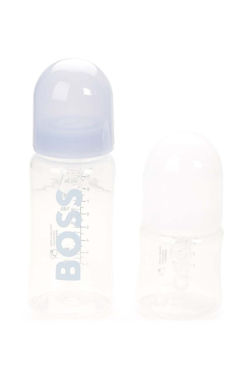 Dětská láhev BOSS 2-pack - modrá -  Materiál č. 1: 100 % Polypropylen Materiál č. 2: 100 %