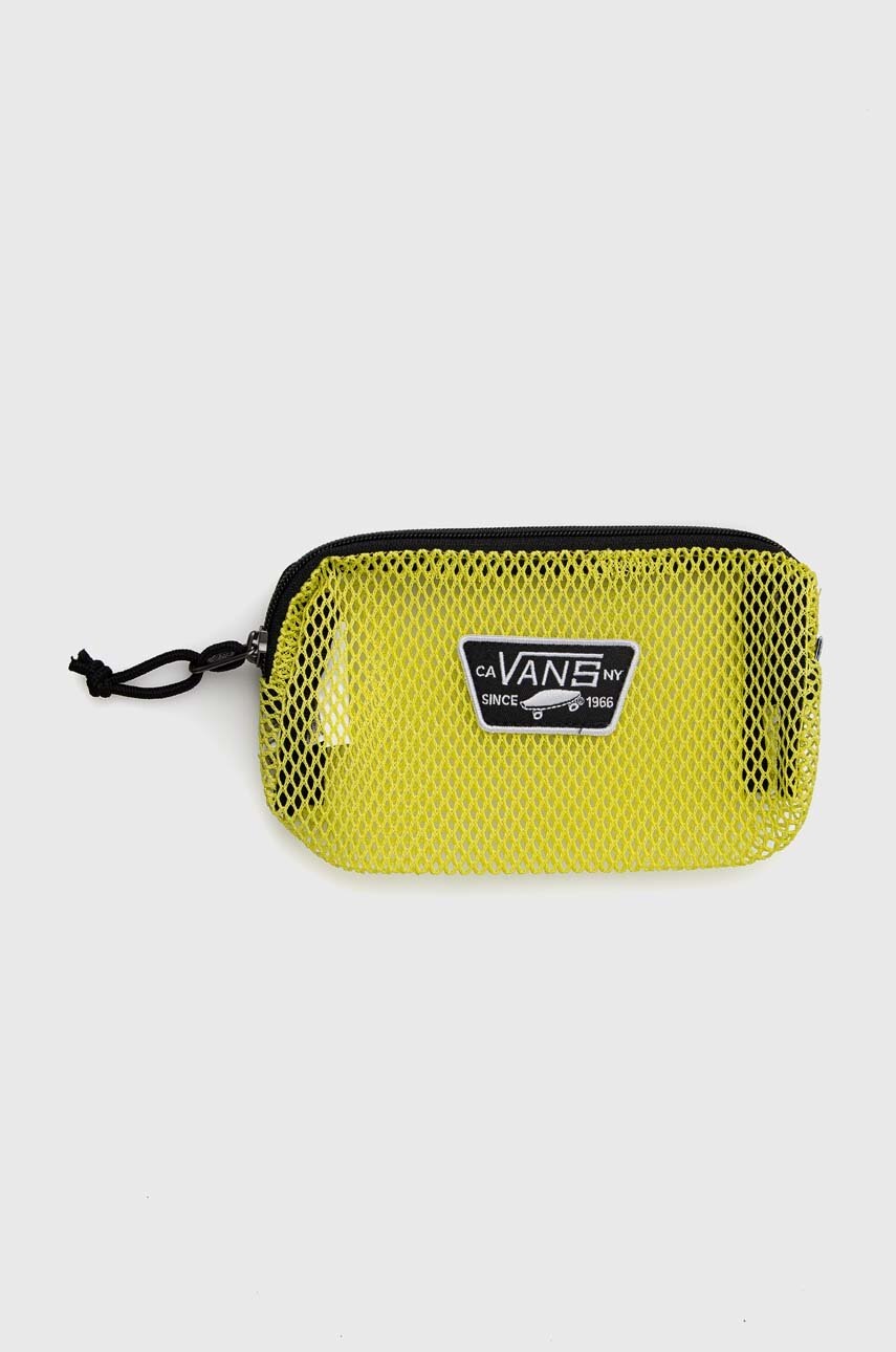 Детский пенал Vans MESH PENCIL POUCH EVENING PRIMROS цвет жёлтый Детский пенал Vans MESH PENCIL POUCH EVENING PRIMROS цвет жёлтый