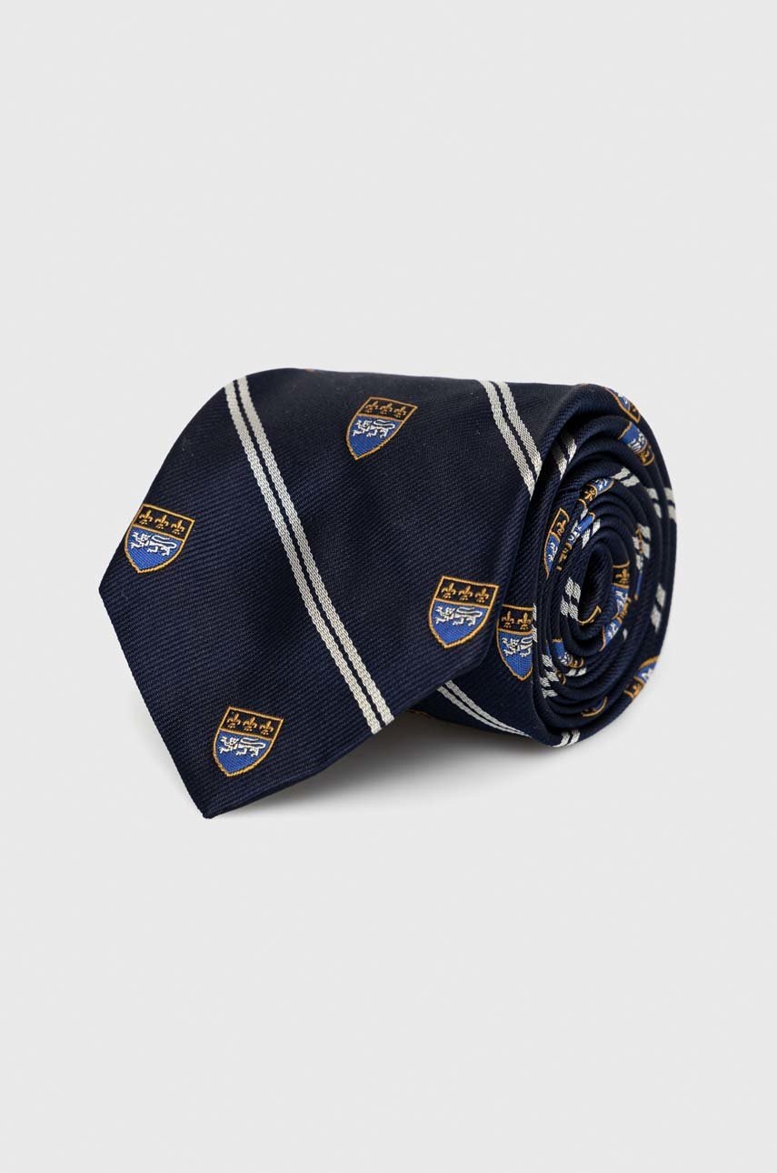 

Шовковий галстук Polo Ralph Lauren колір синій
