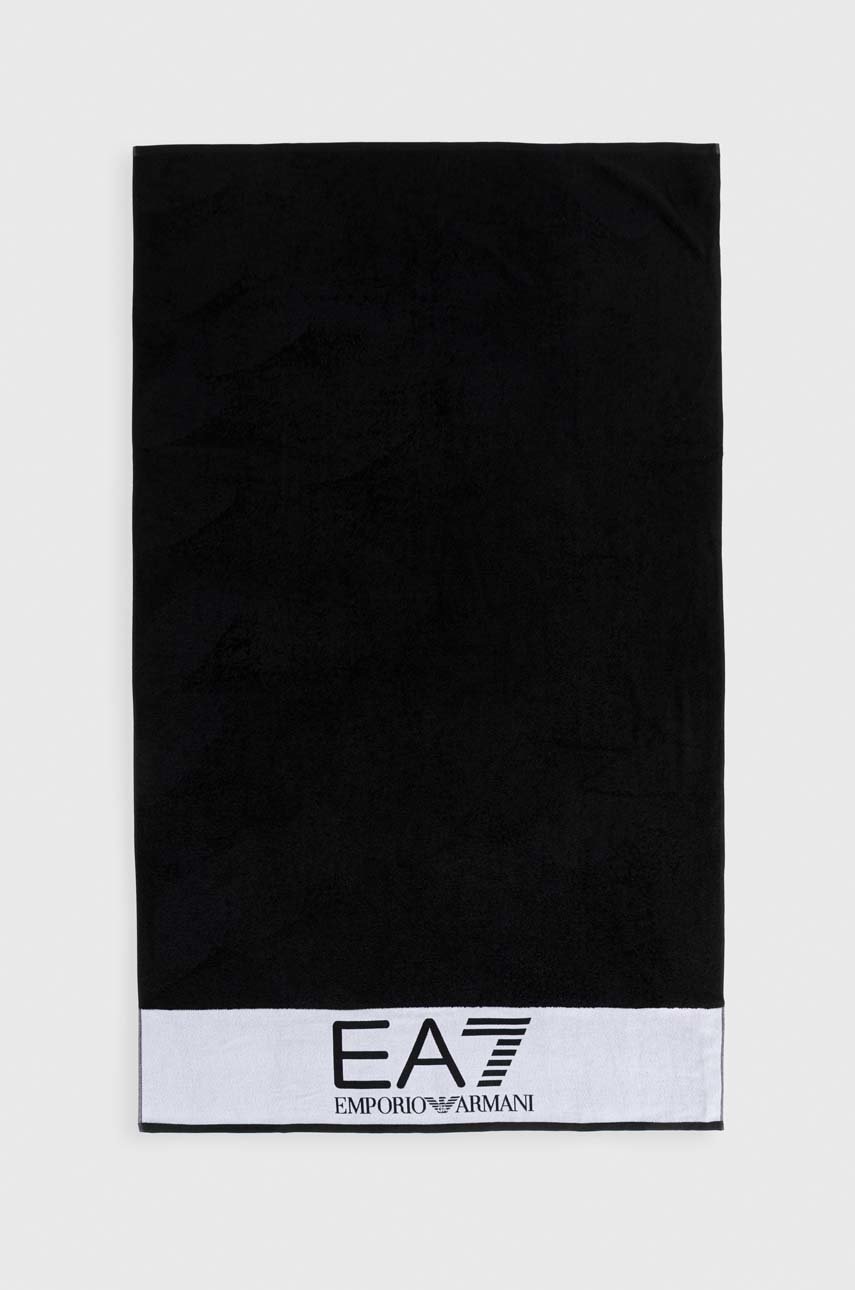 

Полотенце EA7 Emporio Armani цвет чёрный