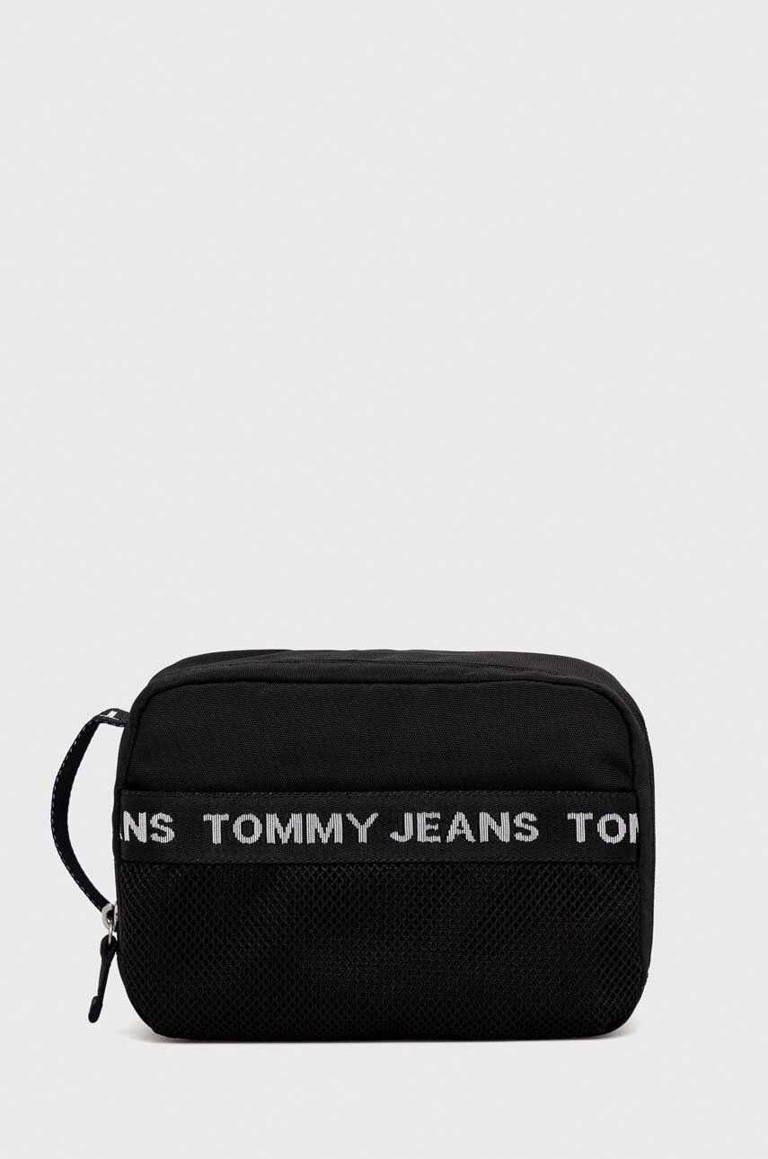 Tommy Jeans portfard culoarea negru Accesorii imagine noua