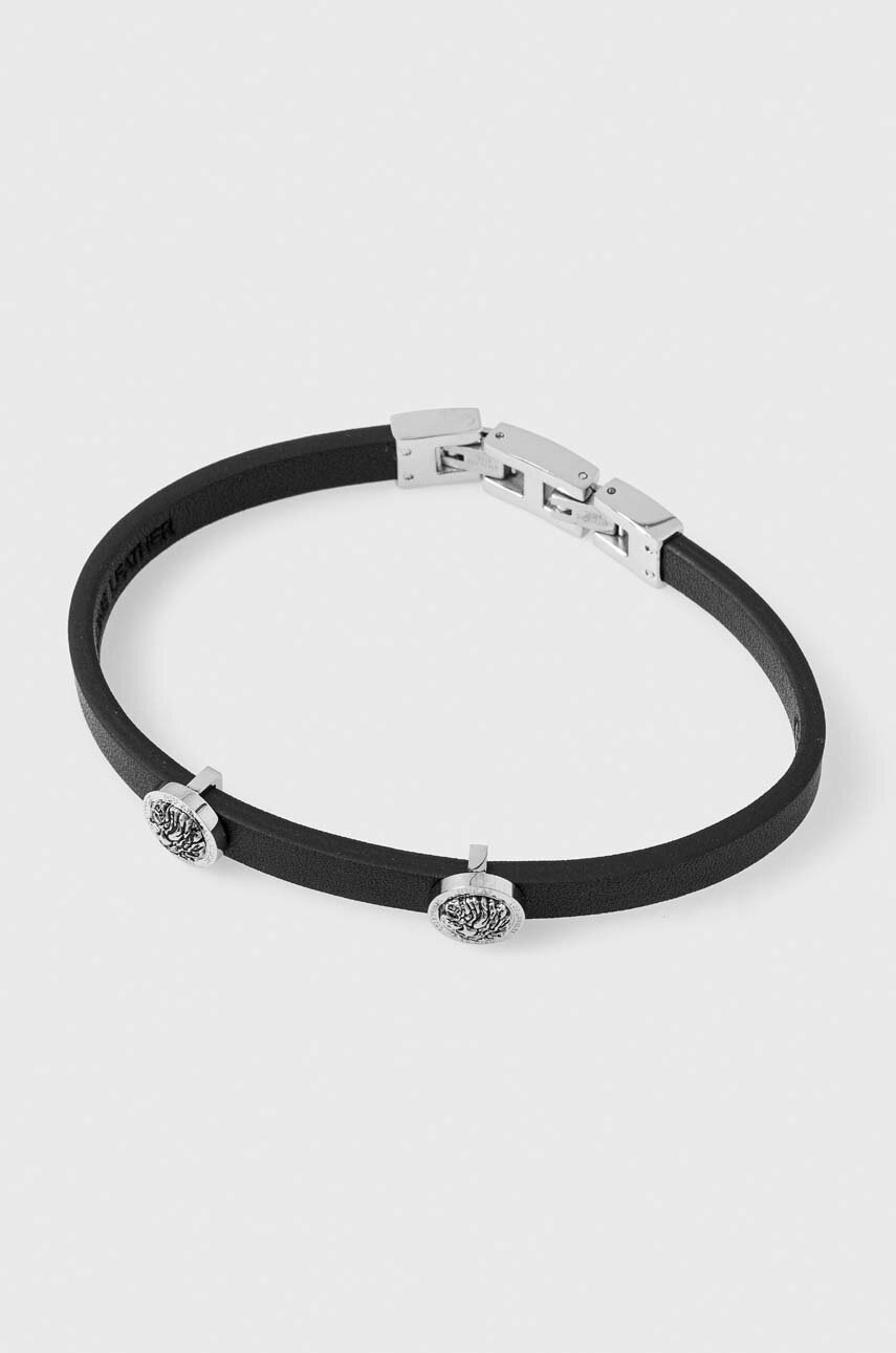 

Кожаный браслет Guess мужской