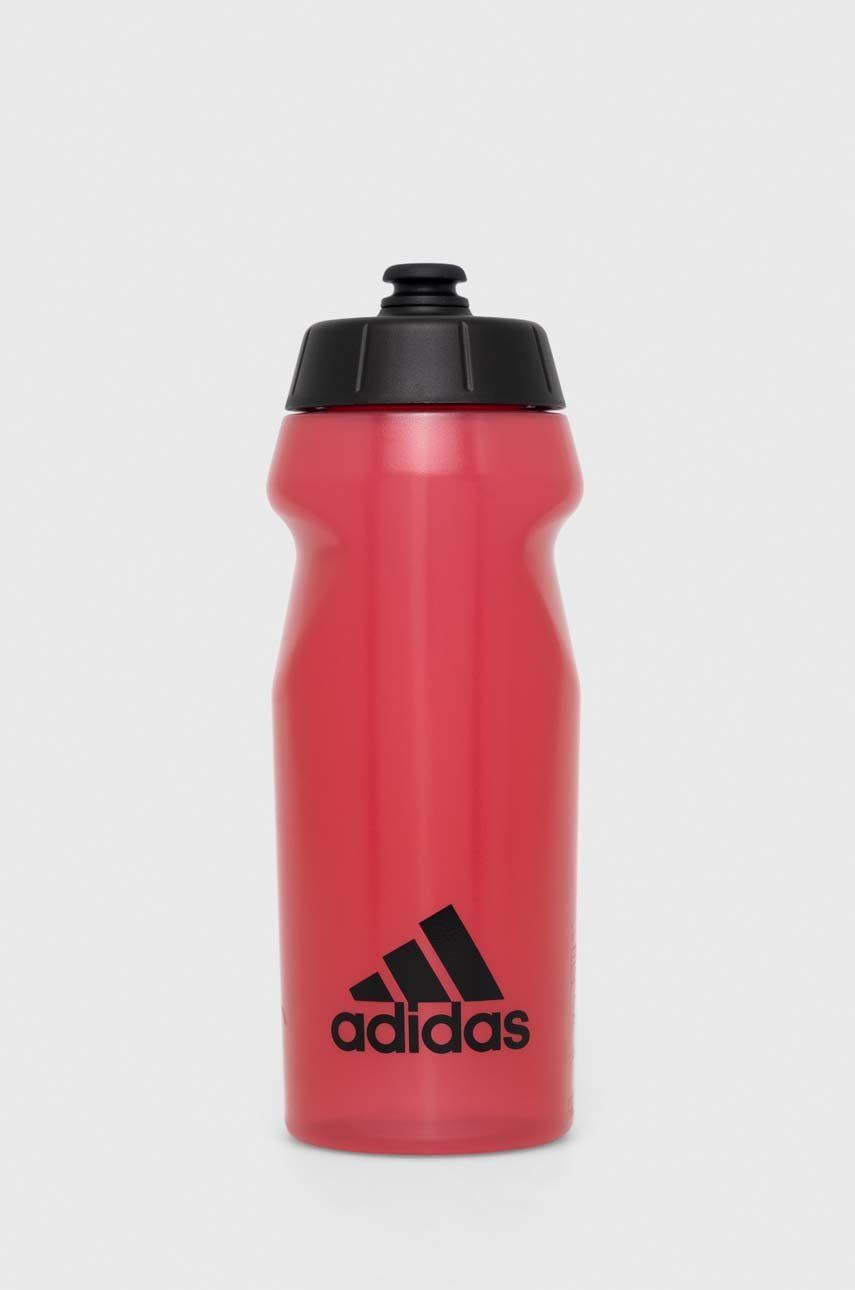 Adidas Performance bidon apa 500 ml culoarea rosu