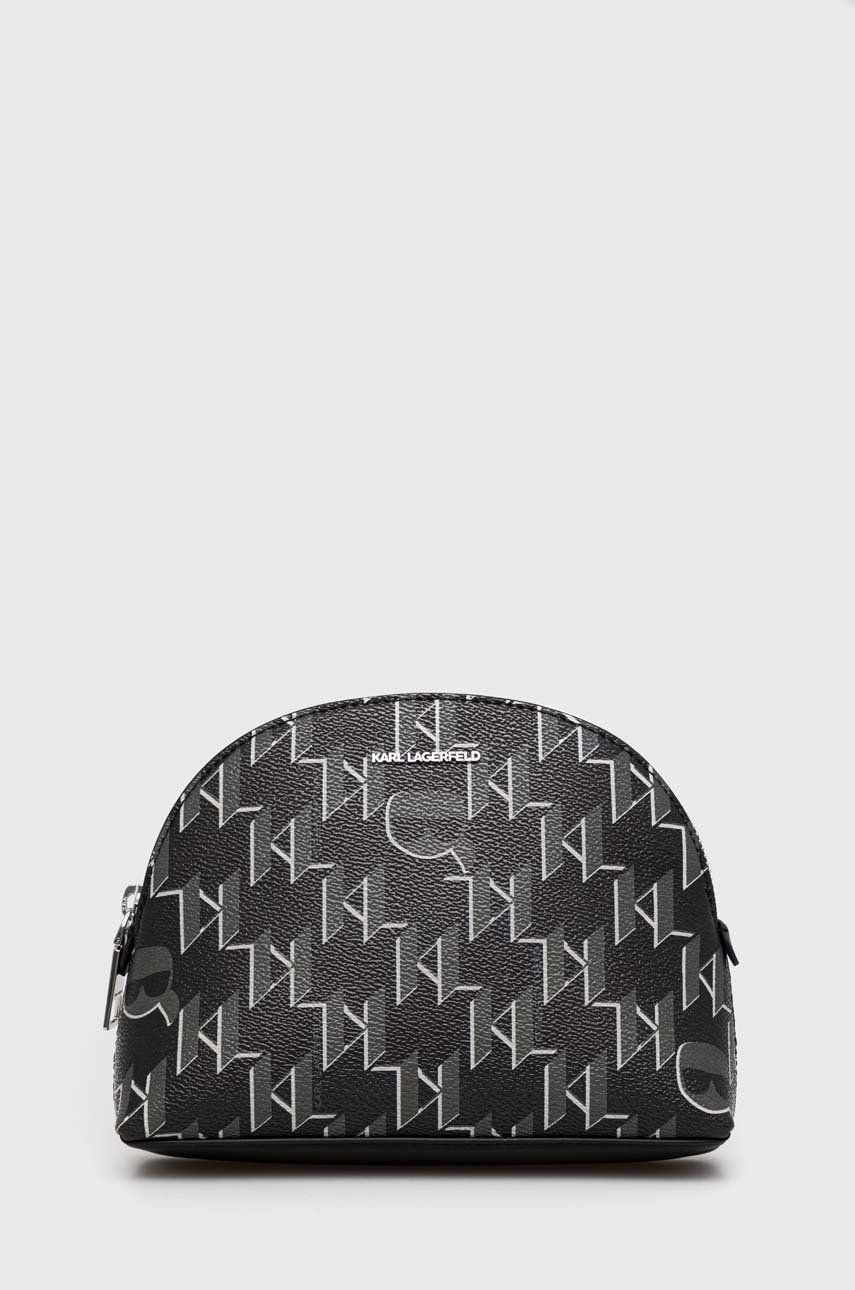 Karl Lagerfeld portfard culoarea negru Pret Mic accesorii imagine noua gjx.ro