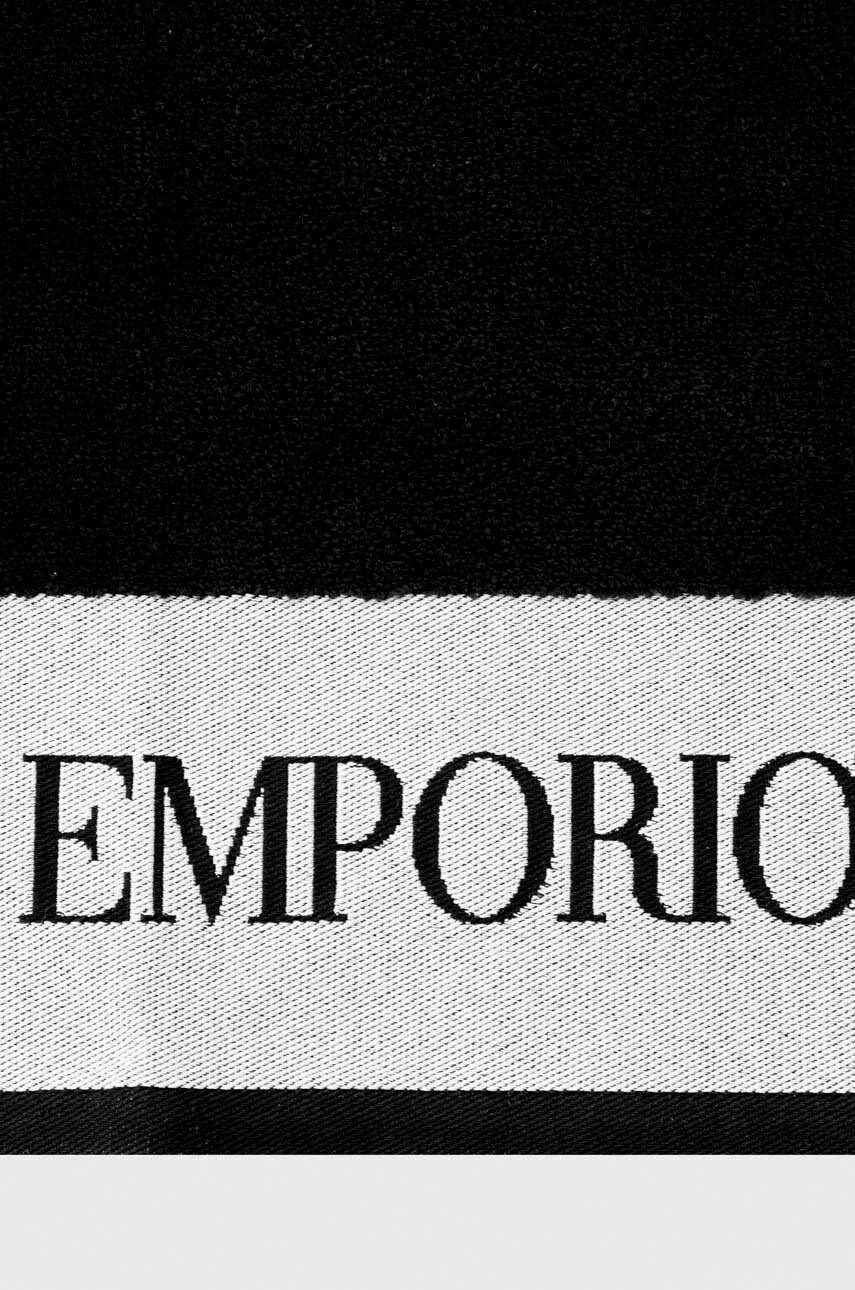 

Рушник Emporio Armani Underwear колір чорний