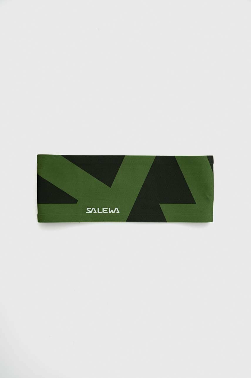 Salewa bentita pentru cap pedroc dry culoarea verde
