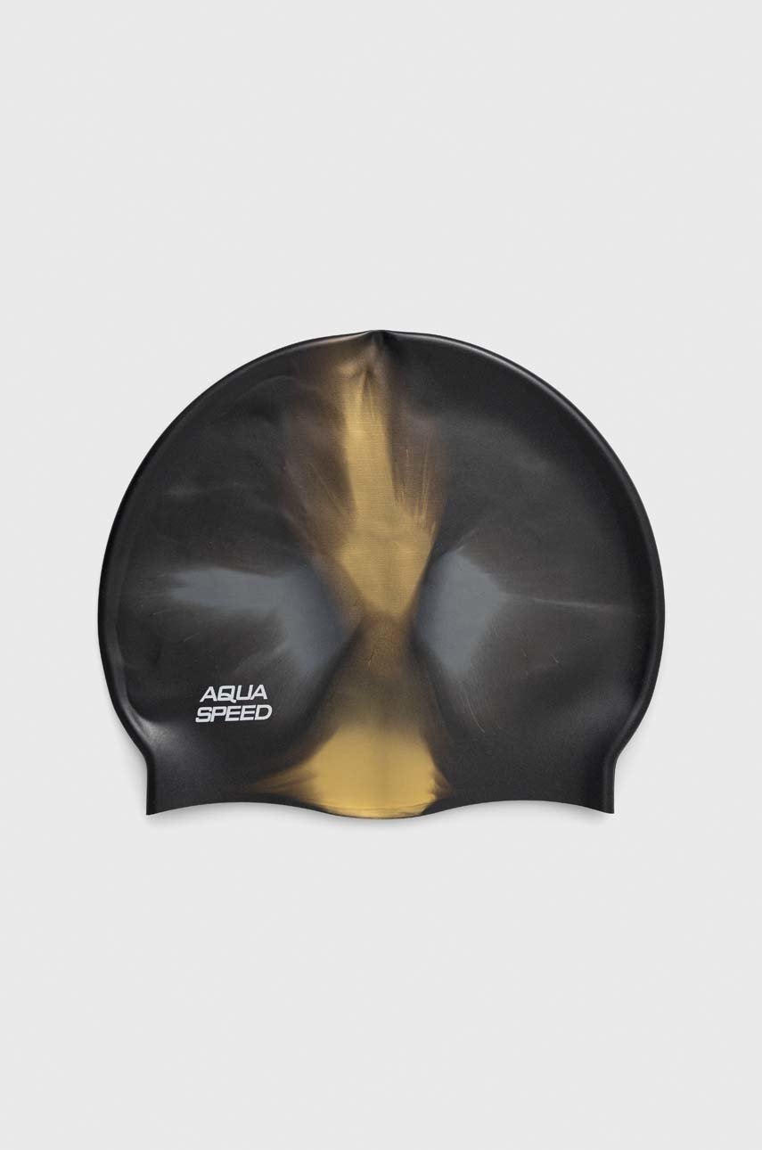 

Шапка за плуване Aqua Speed Bunt в черно, Черен