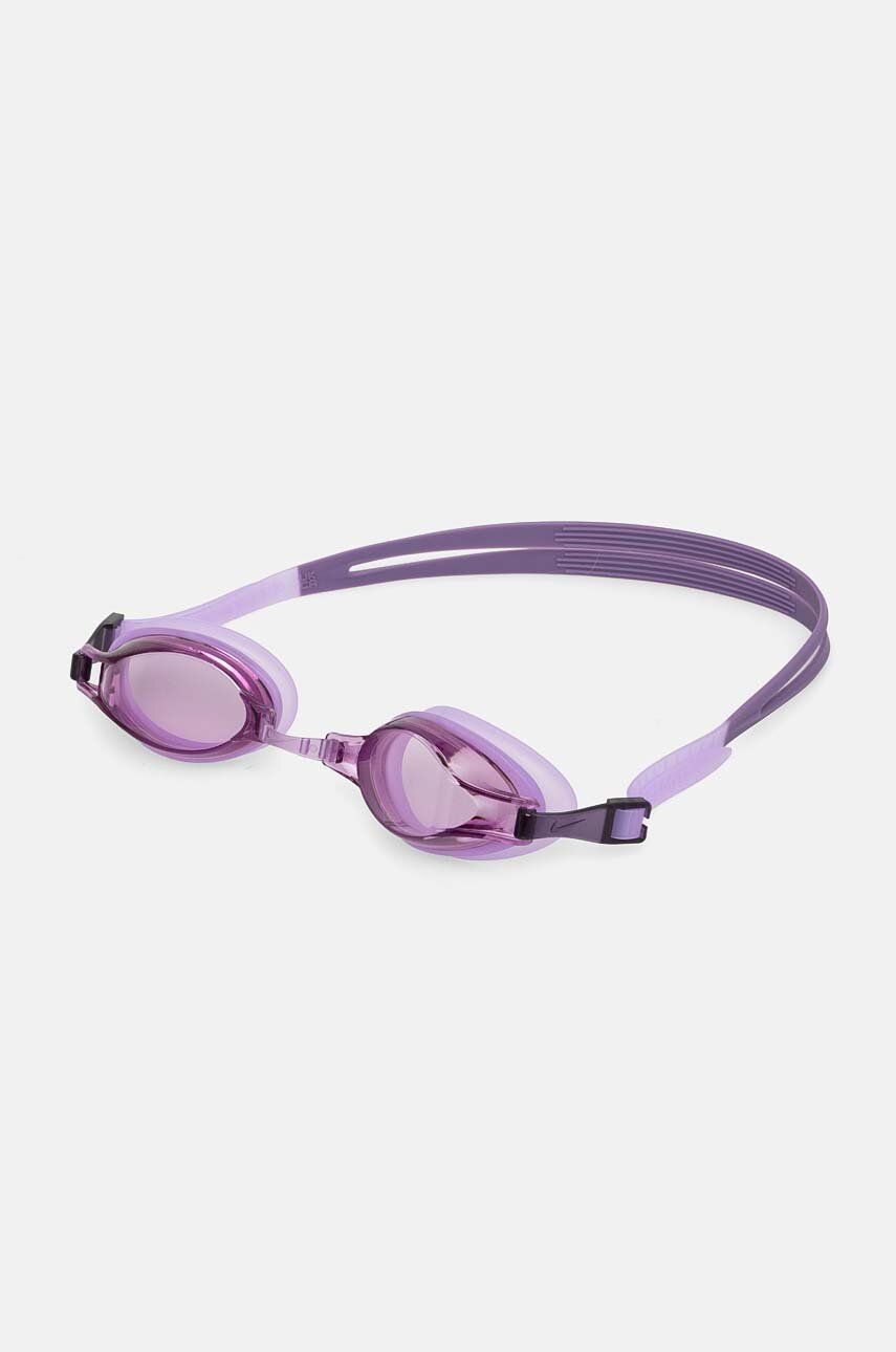 Nike ochelari inot Chrome culoarea alb, NESSD127