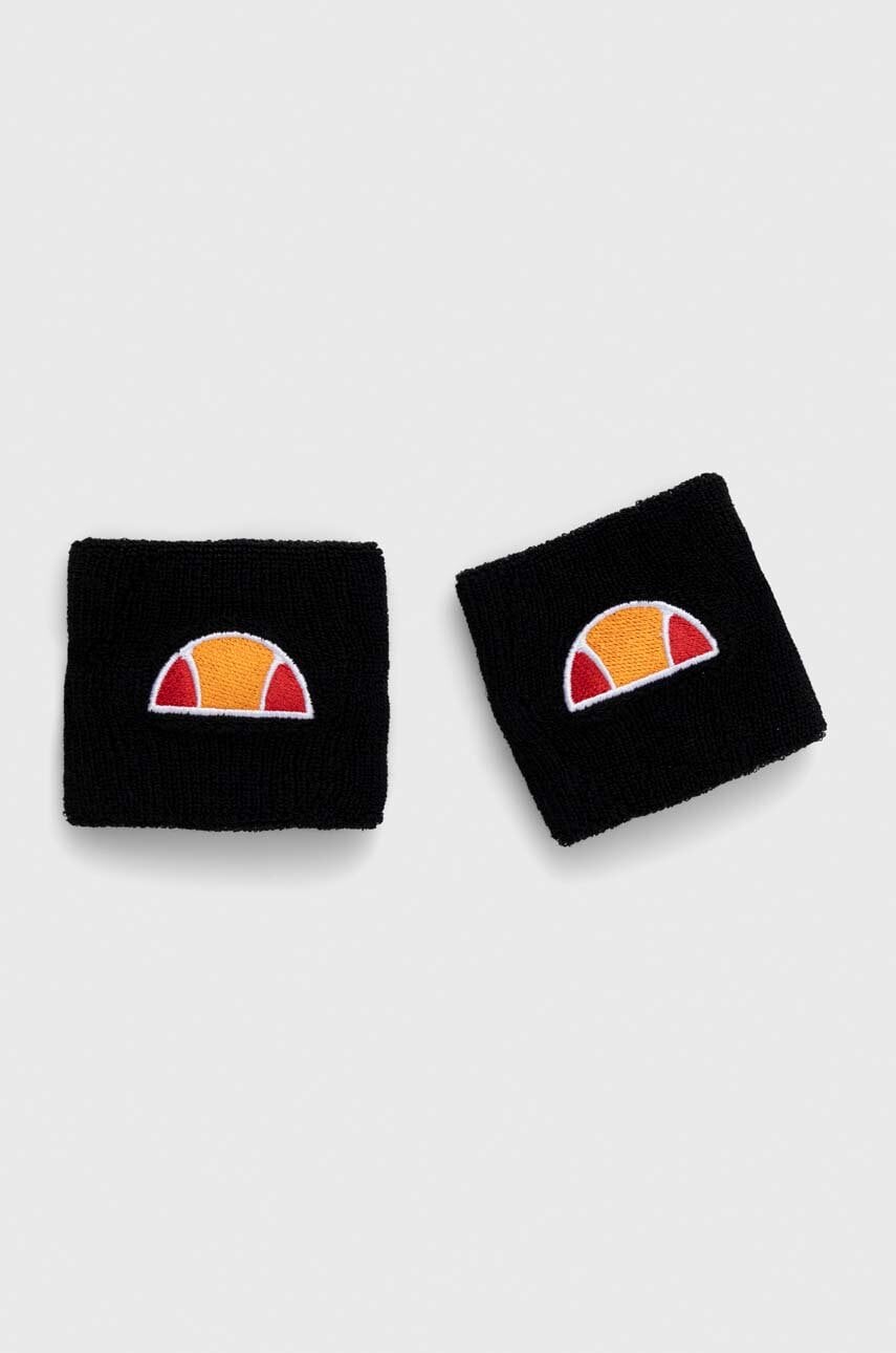 Ellesse brățări 2-pack culoarea negru