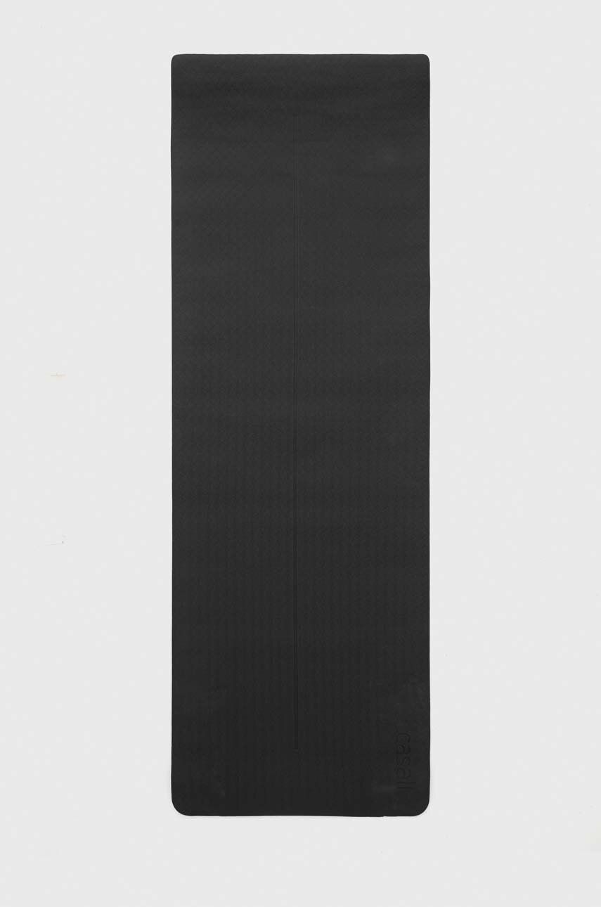 Podložka na jógu Casall Position černá barva - černá - 100 % TPE