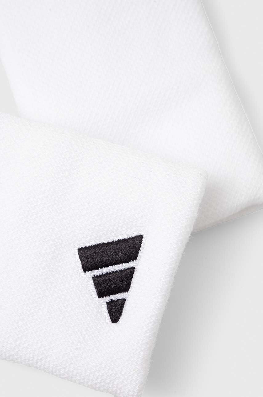 Βραχιολάκια adidas Performance 2-pack 2-pack χρώμα: άσπρο IL3431 HT3911 φωτογραφία