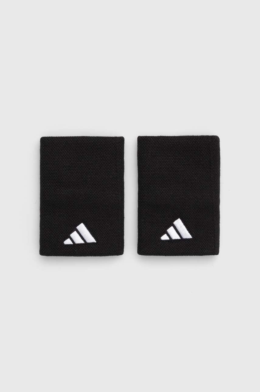 adidas Performance benzi pentru încheietură 2-pack Tennis culoarea negru IC3568