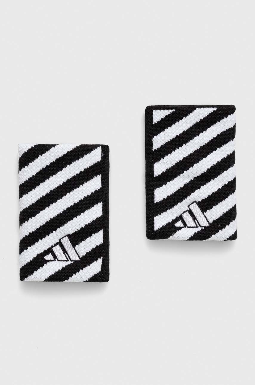 Náramky adidas Performance 2-pack černá barva