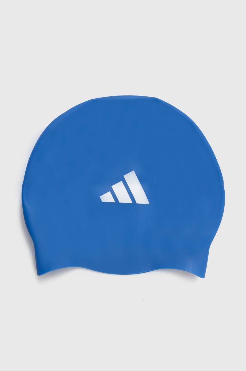 Plavecká čepice adidas Performance - modrá - 100 % Silikon