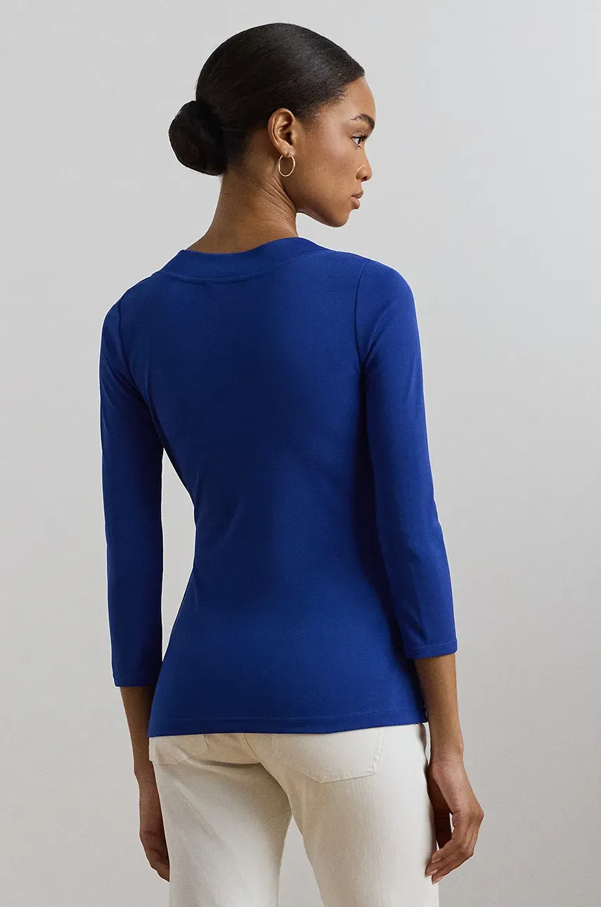 Блузка Lauren Ralph Lauren женская цвет оранжевый однотонная 200889081 Блузка Lauren Ralph Lauren женская цвет оранжевый однотонная 200889081