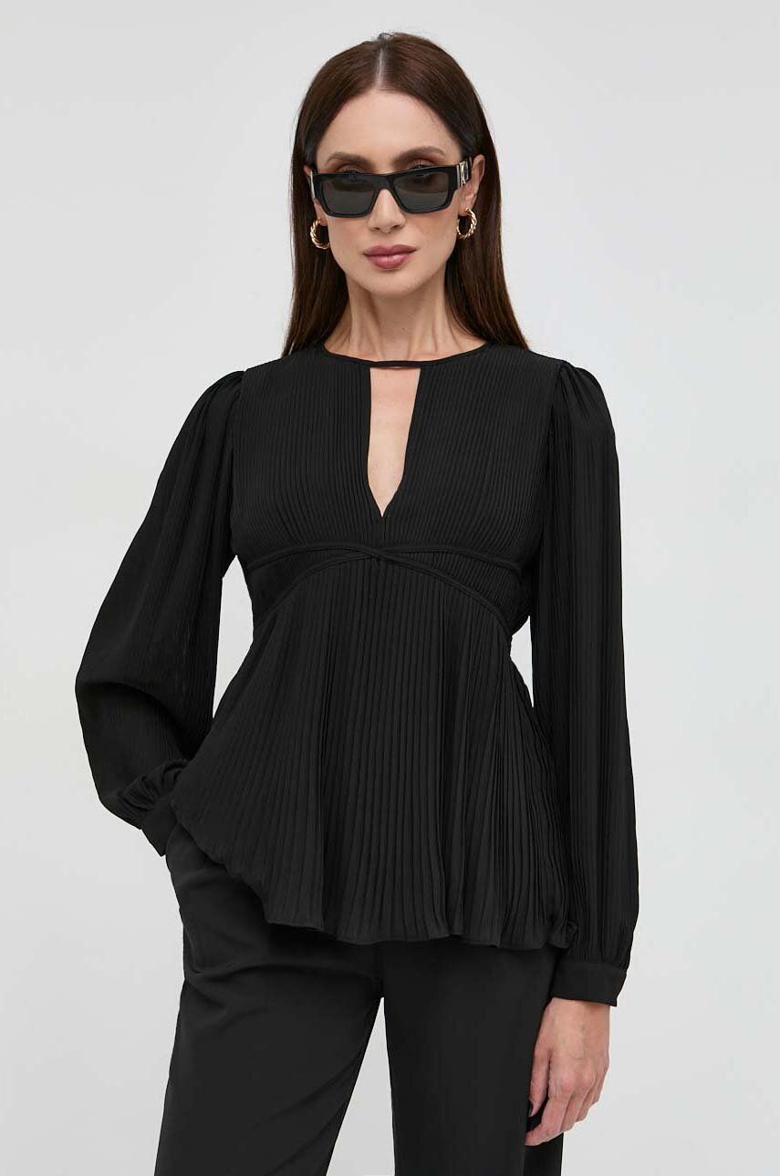 MICHAEL Michael Kors bluza femei, culoarea negru, neted Pret Mic answear.ro imagine noua gjx.ro