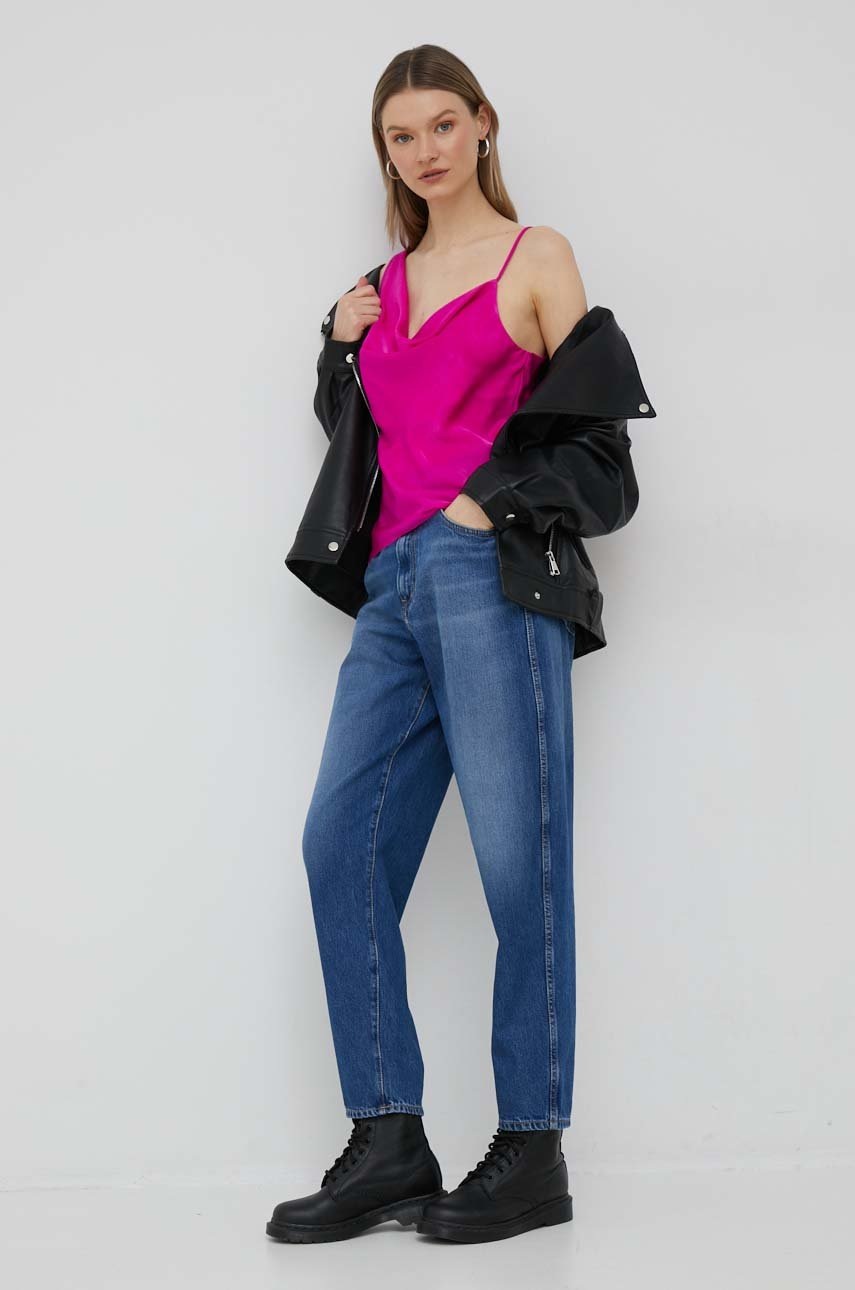 

Топ Dkny жіноча колір рожевий