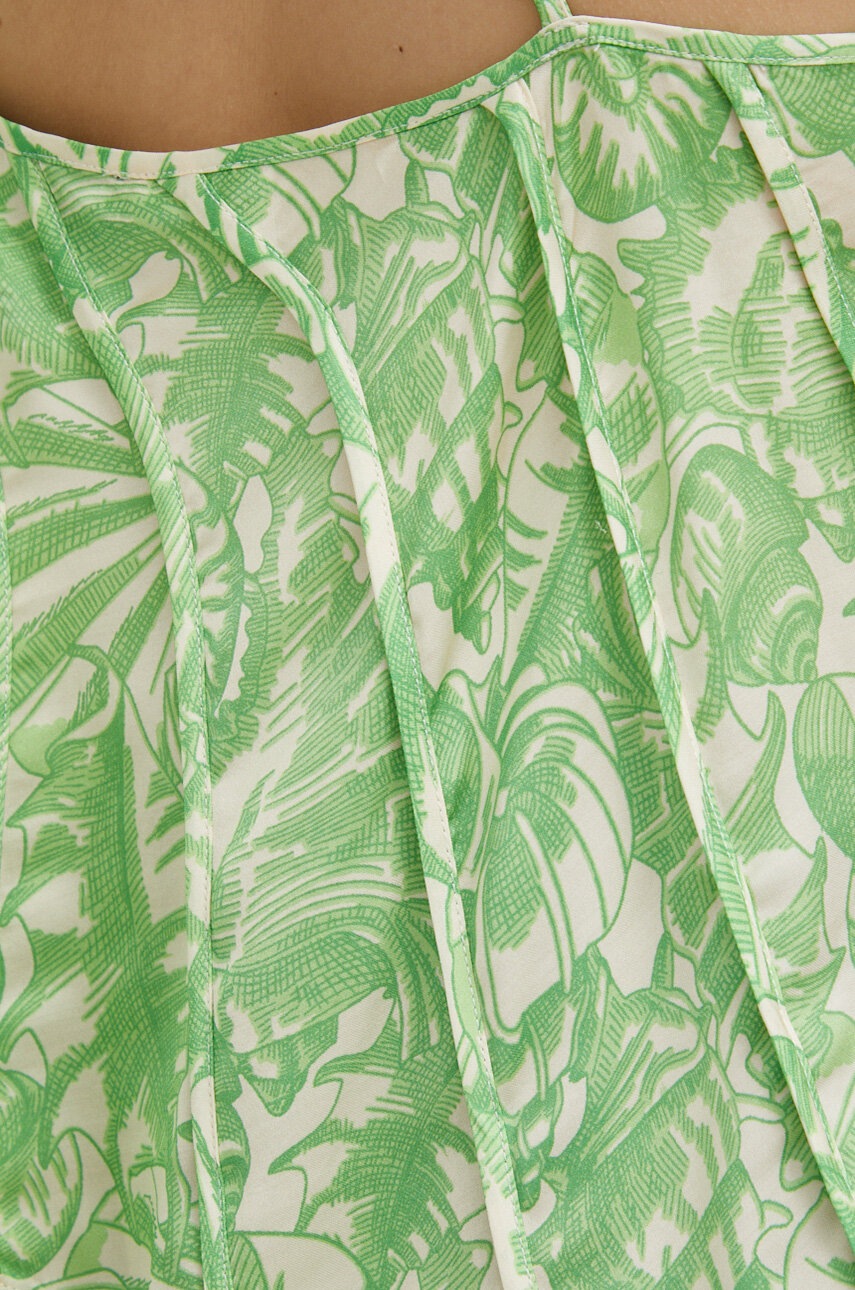 Μπλουζάκι Herskind χρώμα: πράσινο φωτογραφία