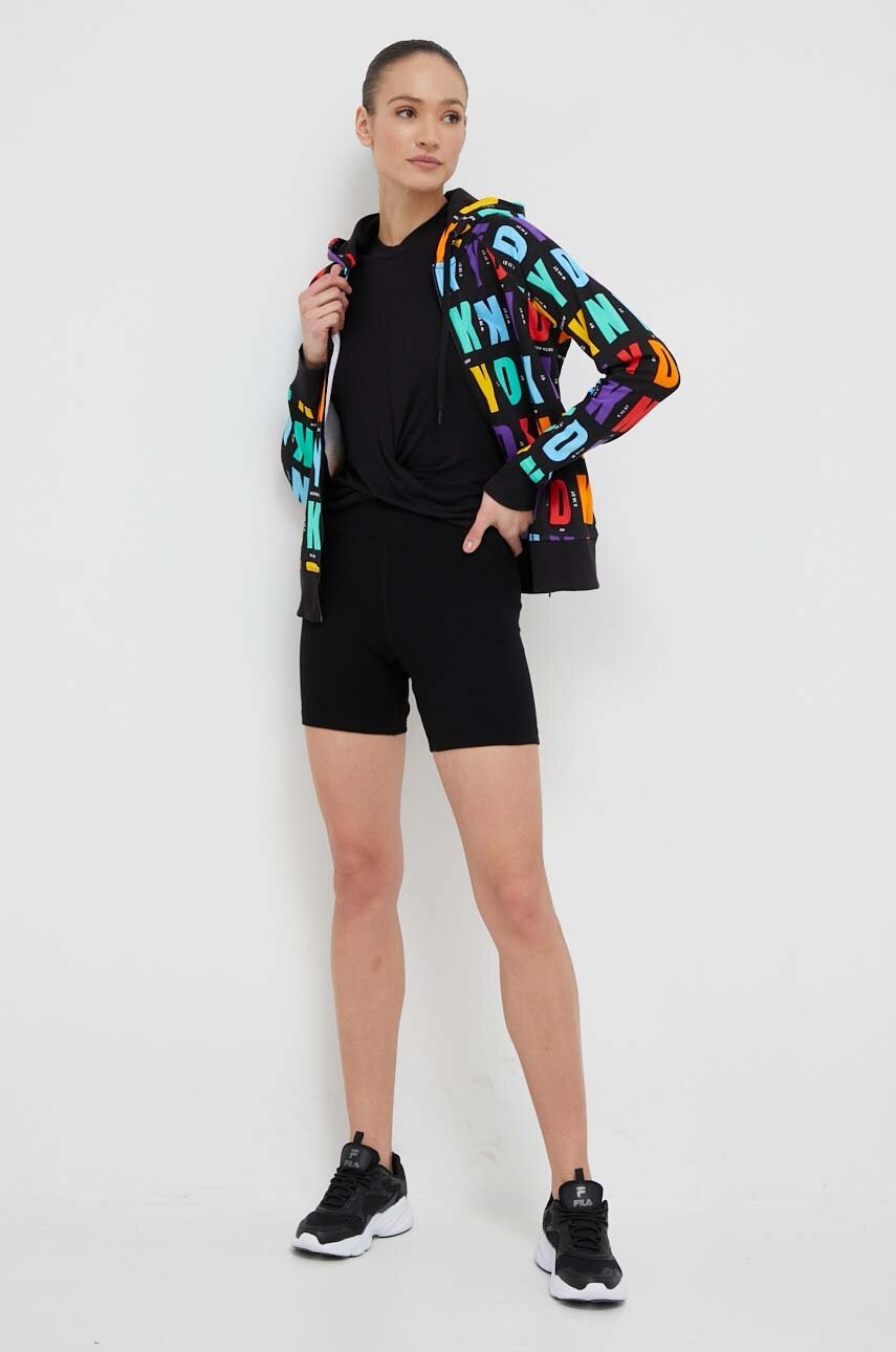 Top DKNY χρώμα: μαύρο φωτογραφία